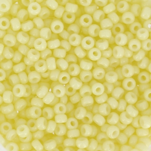 Miyuki Seed beads Duracoat 11/0 4451- Opaque Light Lemon Ice x8g