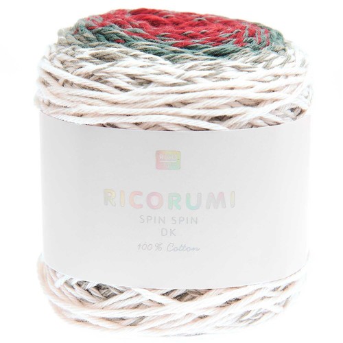 Ricorumi Spin Spin cotton by Rico Design for Amigurumi - Christmas x50g