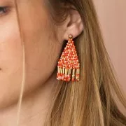 Miyuki Seed beads Duracoat 11/0 4462 - Opaque Dark Salmon x8g