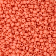 Preciosa Seed Beads 11/0 2 mm - Terra Intensive - Matte Orange x20g