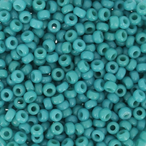 Seed beads Miyuki Duracoat 11/0 4483 - Dyed Opaque Azure x8g