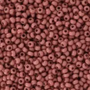 Preciosa Seed beads 11/0 2 mm - Terra Intensive - Brown Mat x20g