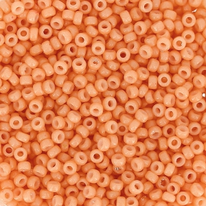 Miyuki Seed beads Duracoat 15/0 4462 - Opaque Dark Salmon x8g