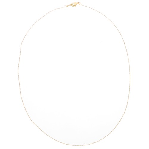 Trace mesh choker 0.8 mm for Miyuki Delica 11/0 - Fine gold plated x46cm