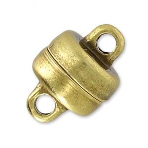 Magnetic clasp 10x7 mm bronze x1