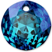 Swarovski Pendant 6430 8 mm - Crystal Bermuda Blue x72
