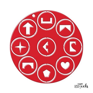 Disc for  CZ Extruder HD Lucy Clay Tools - LCDisk 4