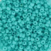 Miyuki Seed beads Duracoat 11/0 4480 - Opaque Underwater Blue x8g