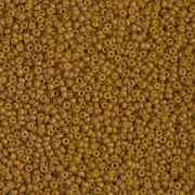 Miyuki Seed beads Duracoat 15/0 4460 - Dyed Opaque Toast x8g