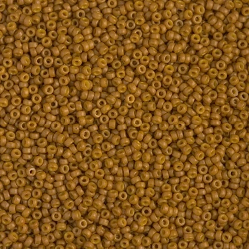 Miyuki Seed beads Duracoat 15/0 4460 - Dyed Opaque Toast x8g