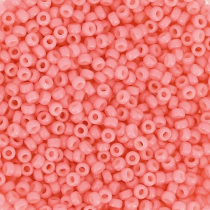 Seed beads Miyuki Duracoat 15/0 4467 - Dyed Opaque Carnation x8g