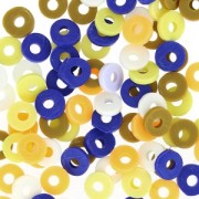 Assortment of Heishi in caoutchouc Made by Me 6mm Artisan