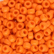 Seed beads Miyuki 6/0 406 - Opaque Orange x8g