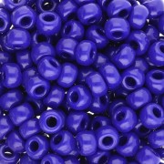 Seed beads Miyuki 6/0 414 - Opaque Cobalt x8g