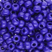 Seed beads Miyuki 6/0 414 - Opaque Cobalt x8g