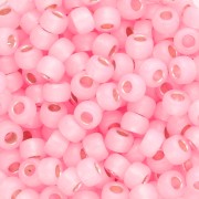 Seed beads Miyuki 6/0 643 - Dyed Light Pink Silver Lined x8g|raw }}
