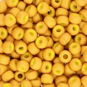 Seed beads Miyuki 6/0 2312 - Opaque Mustard Mat x8g