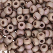 Seed beads Miyuki 6/0 4694 - Opaque Glazed Lavender Mat AB x8g