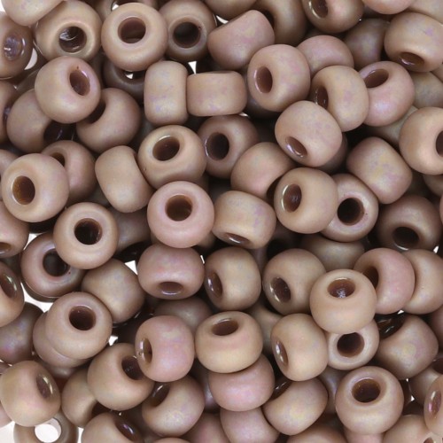 Seed beads Miyuki 6/0 4694 - Opaque Glazed Lavender Mat AB x8g