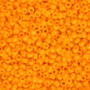 Seed beads Miyuki 11/0 405 - Opaque Tangerine x8g