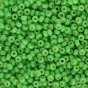Seed beads Miyuki Duracoat 11/0 4476 - Dyed Opaque Fiji Green x8g