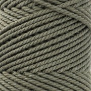 2 mm macramé cotton cord spool - Khaki x100m