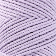2 mm macramé cotton cord spool - Mauve x100m