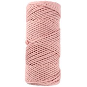 2 mm macramé cotton cord spool - Nude x100m|raw }}