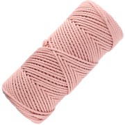 2 mm macramé cotton cord spool - Nude x100m