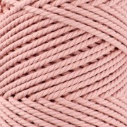 2 mm macramé cotton cord spool - Nude x100m