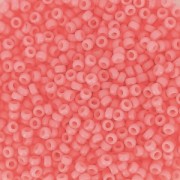 Miyuki Duracoat 15/0 Seed beads 4466 - Dyed Opaque Light Carnation x8g
