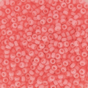 Miyuki Duracoat 15/0 Seed beads 4466 - Dyed Opaque Light Carnation x8g