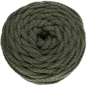 Cotton Air 5 mm macramé cotton cord spool - Khaki x50m