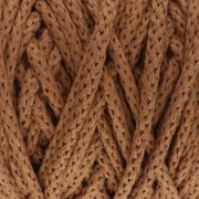 Cotton Air 5 mm macramé cotton cord spool - Mocca x50m