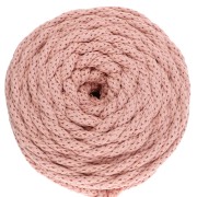 Cotton Air 5 mm macramé cotton cord spool - Nude x50m