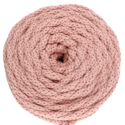 Cotton Air 5 mm macramé cotton cord spool - Nude x50m