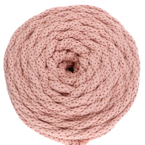 Cotton Air 5 mm macramé cotton cord spool - Nude x50m