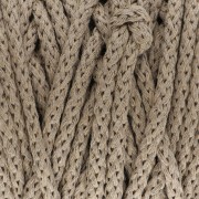 Cotton Air 5 mm macramé cotton cord spool - Sand x50m