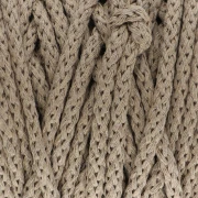 Cotton Air 5 mm macramé cotton cord spool - Sand x50m