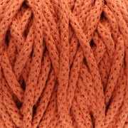Cotton Air 5 mm macramé cotton cord spool - Terracotta x50m
