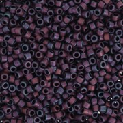 Miyuki Delica 11/0 DB0312 - Dark Raspberry Iris Metallic Matte x 100 g