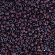 Miyuki Delica 11/0 DB0312 - Dark Raspberry Iris Metallic Matte x 100 g