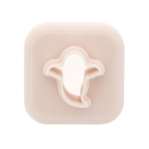 11 mm biodegradable polymer mini ghost cookie cutter - Beige x1