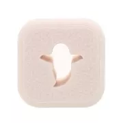 11 mm biodegradable polymer mini ghost cookie cutter - Beige x1