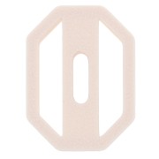 31x22 mm openwork octagonal cookie cutter made of biodegradable polymer - Beige x1
