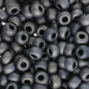 Seed beads Miyuki 6/0 2002 - Silver Gray Metallic Mat x8g