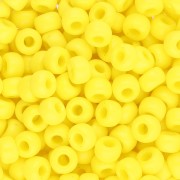 Seed beads Miyuki 6/0 404 - Opaque Yellow x8g