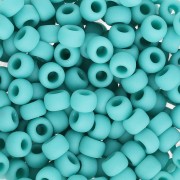 Seed beads Miyuki 6/0 412F - Opaque Turquoise Green Mat x8g