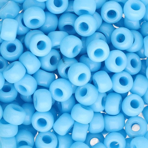 Seed beads Miyuki 6/0 413 - Opaque Turquoise Blue x8g