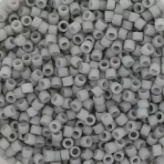 Miyuki Delica 11/0 DB1518 - Matte Opaque Light Smoke x8g